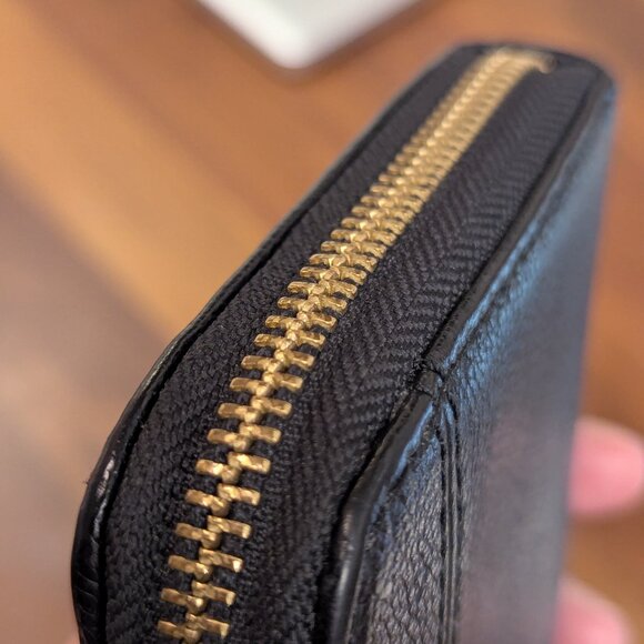Fossil Black Leather Wallet - Picture 7 of 14